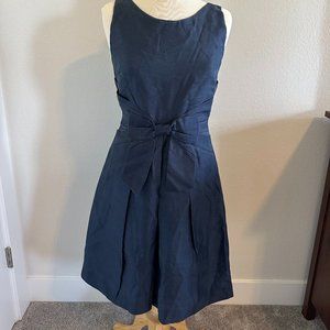Kate Spade Navy Blue Bow Dress